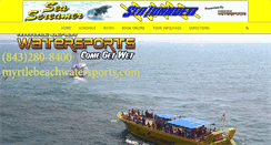 Desktop Screenshot of myrtlebeachdolphincruises.com